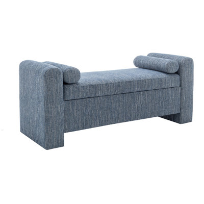 Lataja Polyester Upholstered Storage Bench