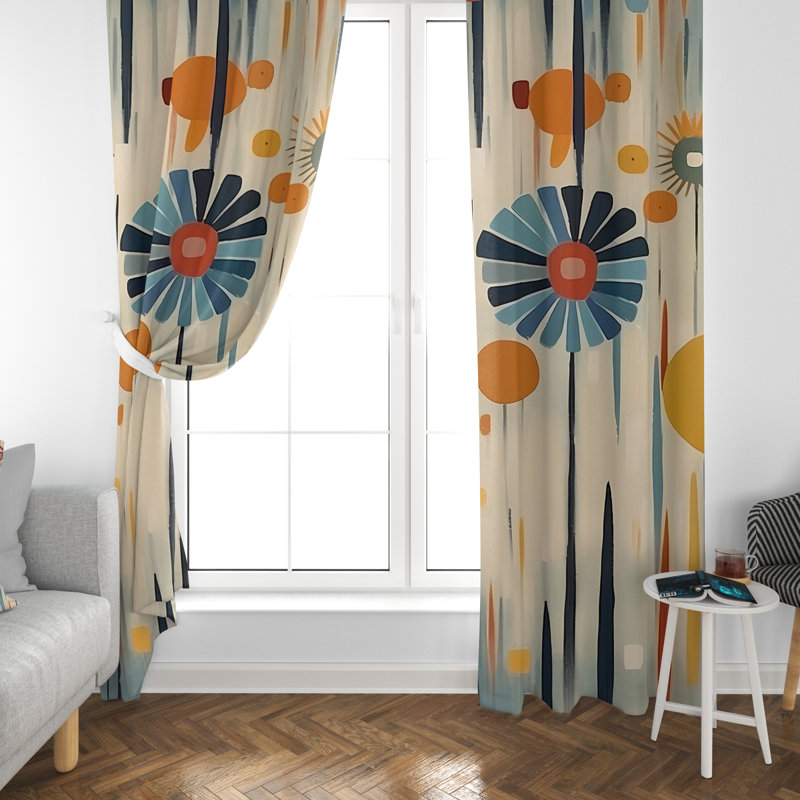 Paire de rideaux obscurcissant en polyester Fakenham, L 56 po x H 78 po