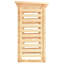 163cm W x 103cm D Solid Wood Log Store