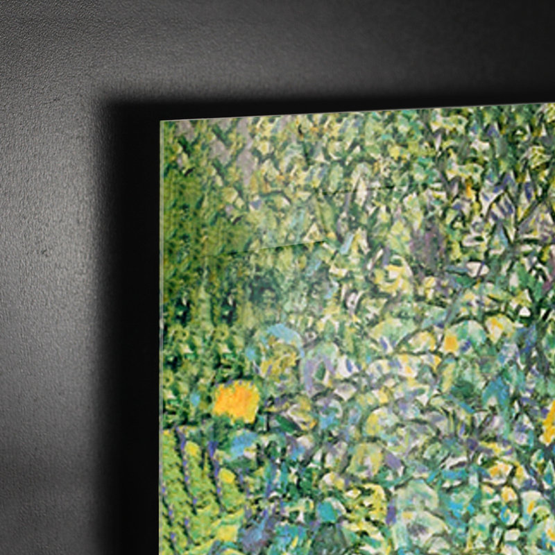 Unterach On The Attersee by Gustav Klimt - No Frame Painting on Plastic / Acrylic, 65cm H x 65cm W