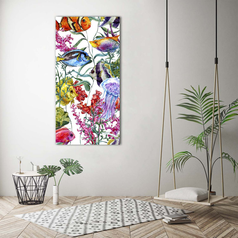 Underwater World - Wrapped Canvas Print