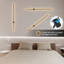 Appliques murales à DEL avec luminaires Harrower-858019728-856995102