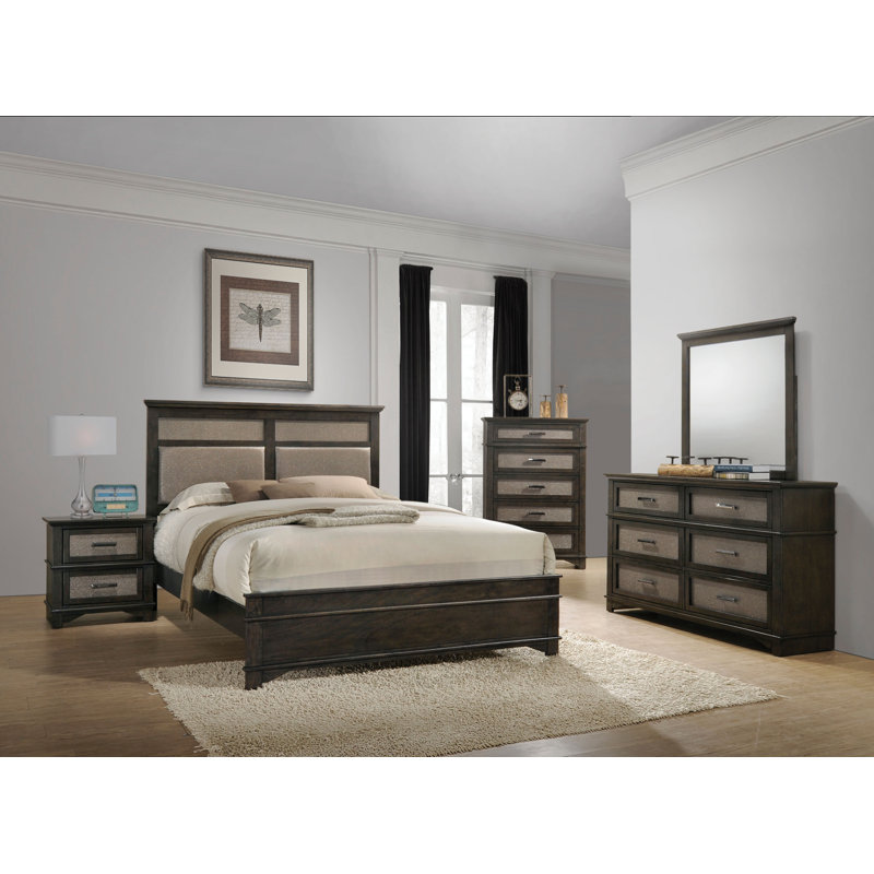 Rade Upholstered Slat Bed
