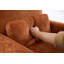 Fauteuil moderne recouvert de lin-130903767