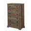 Grande commode de chambre moderne à six tiroirs-246147924