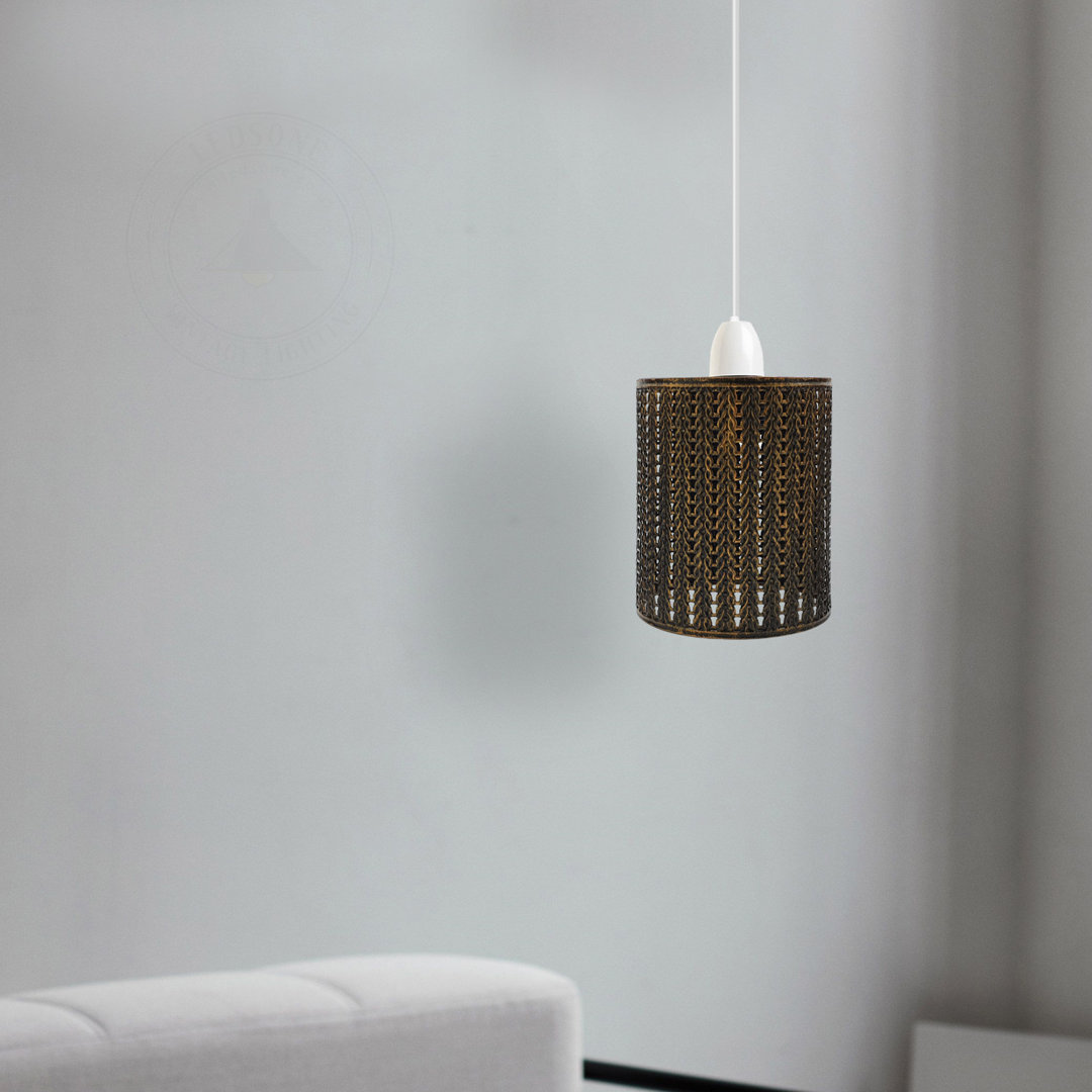 13.5cm H Metal Drum Lamp Shade ( Uno )