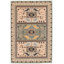 Tapis bleu sarcelle / beige Agenor-1024040944