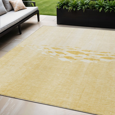 Tapis tissé à la machine HomeRoots