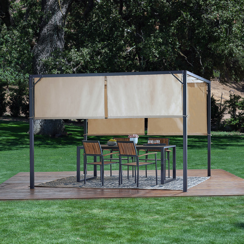 ACIER 9,5 X 9,5 pi Gazebo