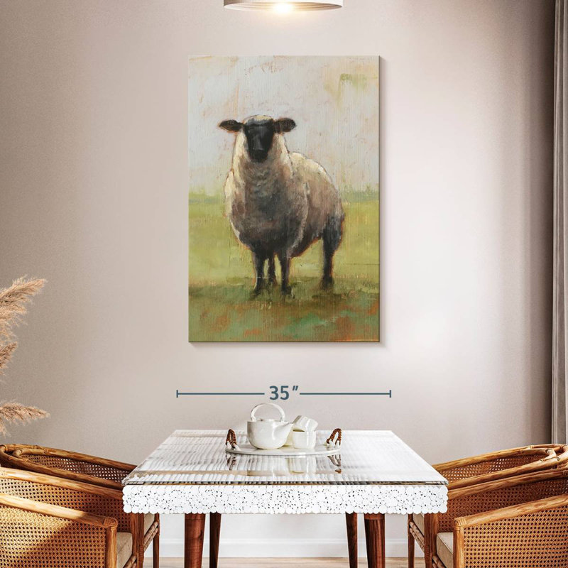 Brampt Away From The Flock I, 48" H x 32" W