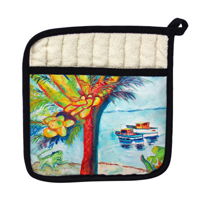 Betsy Drake Interiors Cotton Potholder