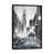 Toile avec cadre noir