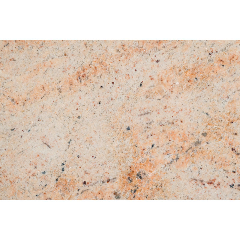18" x 18" Granite Stone Look Wall & Floor Tile, Polished Raja Pink