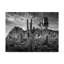«Black and White Desert View I» par David Drost - reproduction de photo sur toile-1422069385