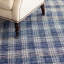 Denim Plaid Handwoven Cotton Rug-22693339