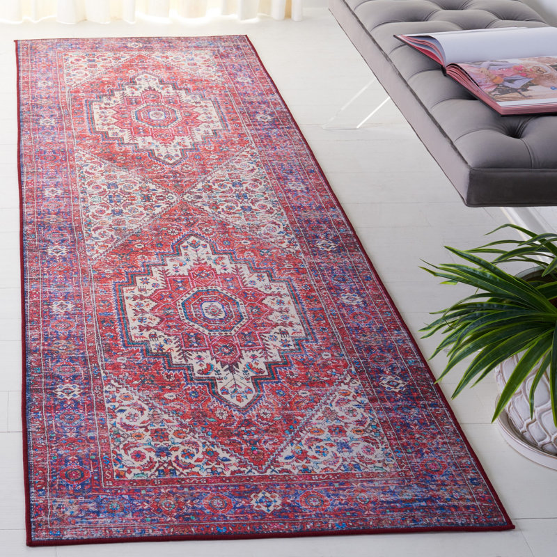 Tucson Performance Machine Washable Oriental Rug, Runner 2'6" x 8'