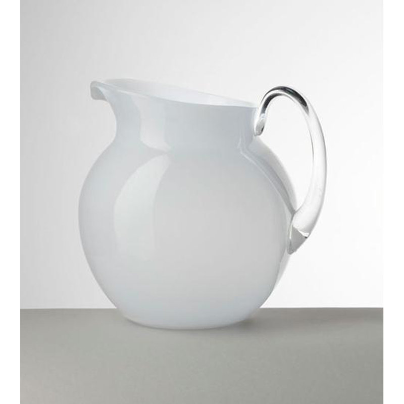 Palla Acrylic Pitcher, White