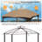 10 x 12 Replacement Gazebo Canopy Top for Lowe's Allen Roth Gazebo, Double-Tier Gazebo Roof Cover with Air Vent,Heavy Duty Canopy Roof Gazebo Top 10X12 Gazebo Cover-135971807