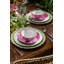 Tropical Fruits Earthenware Dessert Bowl
