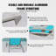 Ensemble de 2 chaises longues de piscine (2 chaises longues)-436004463