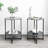 Douwine Glass Top Nesting Tables-87849865