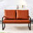 Harowrth 48.13'' Faux Leather Loveseat