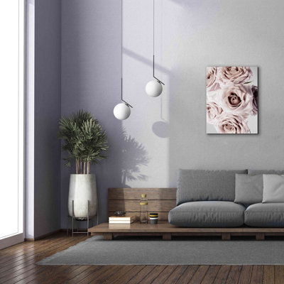 «Dusty Rose Cluster» par Elise Catterall, estampe numérique sur toile