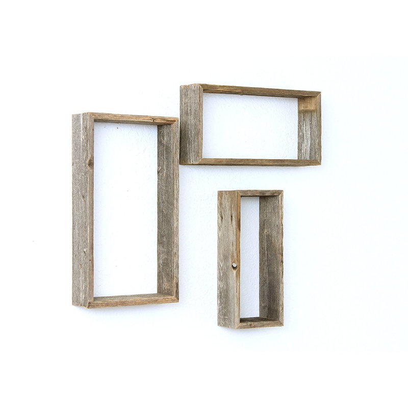 Nealon 3 Piece Cedar Accent Shelf
