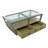 Glass Top Single Coffee Table