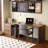 Walnut Rectangular Solid Wood desks-107434617