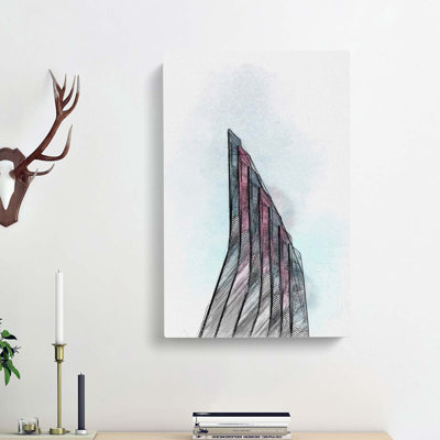 Sketching the Architecture Vol.46 - Wrapped Canvas Drawing - Wrapped Canvas