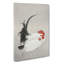 White Rooster and Hen by Ohara Koson - Wrapped Canvas-55305388
