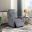 Fauteuil inclinable moderne à dossier poussoir avec revêtement en velours côtelé doux pour le confort et structure en bois massif, idéal pour la détente dans le salon-1838023649