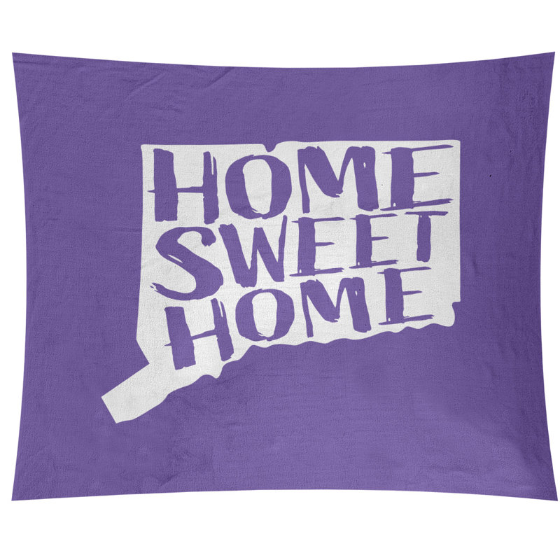 Tapisserie murale connecticut doux pour la maison, H 27,5 po x l 37,5 po, Mauve