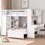 Lit superposé en forme de L avec bureau intégré et garde-robe-791705992-791705999