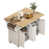 White/Manufactured Wood selected