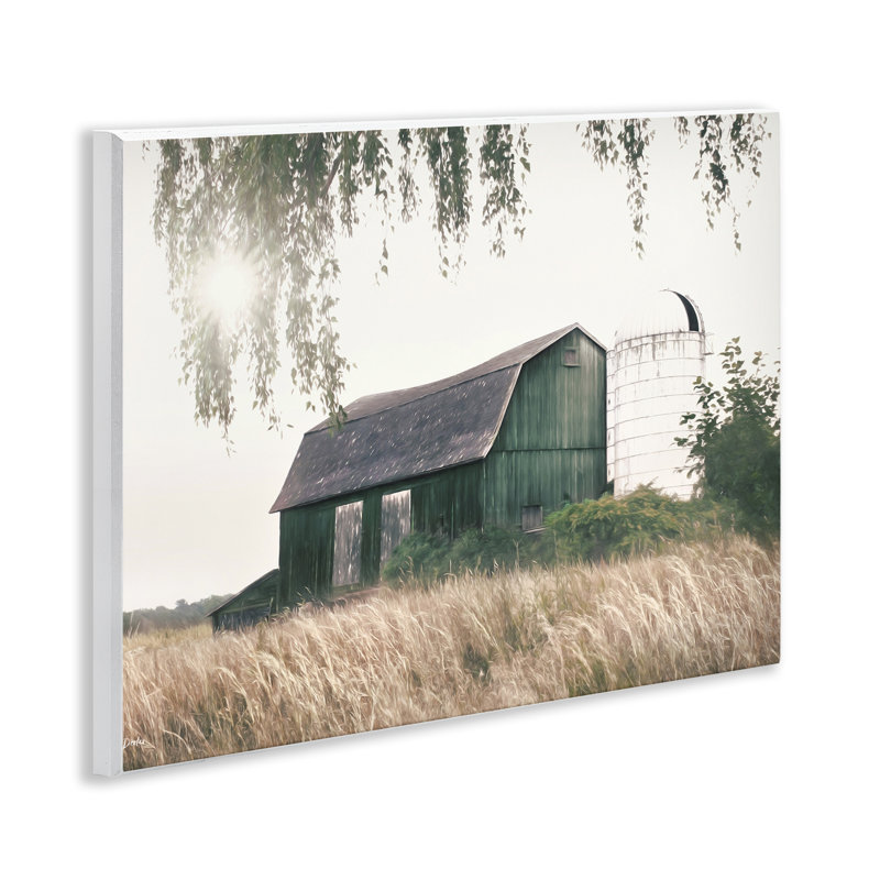 Art mural vert vert rustique par Lori Deiter