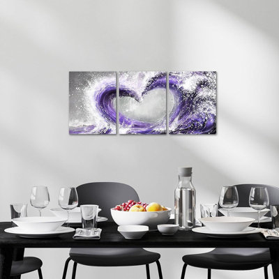 3 Piece Wrapped Canvas Print