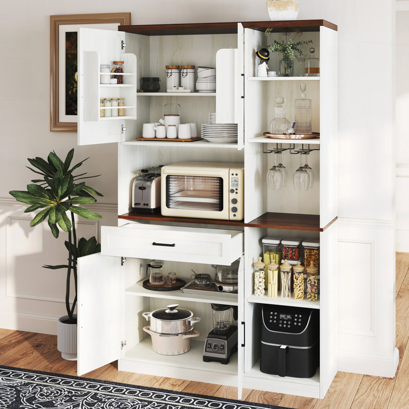 Buffet 71 po avec armoire et tiroir Farmhouse Kitchen 71 po