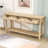 Console Table with 3 Drawers and Solid Fir legs-836118212