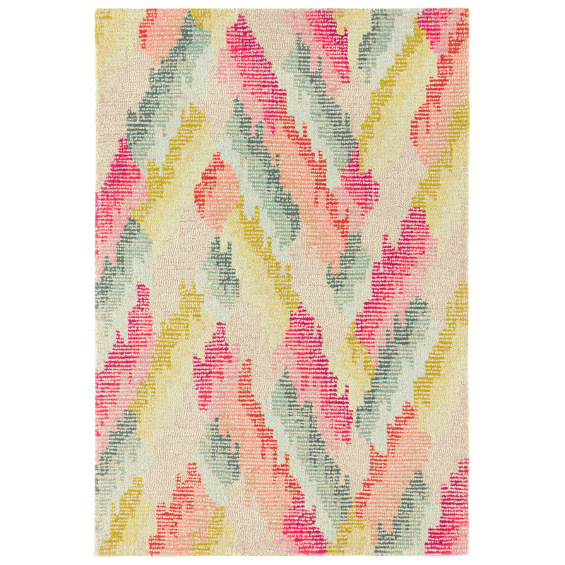 Azura Multi Hand Tufted Wool Rug, Rectangle 9'6" x 13'6"
