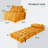 Boneless 8" Futon mattress, Folding Sofa Bed-2094788264-2088263280