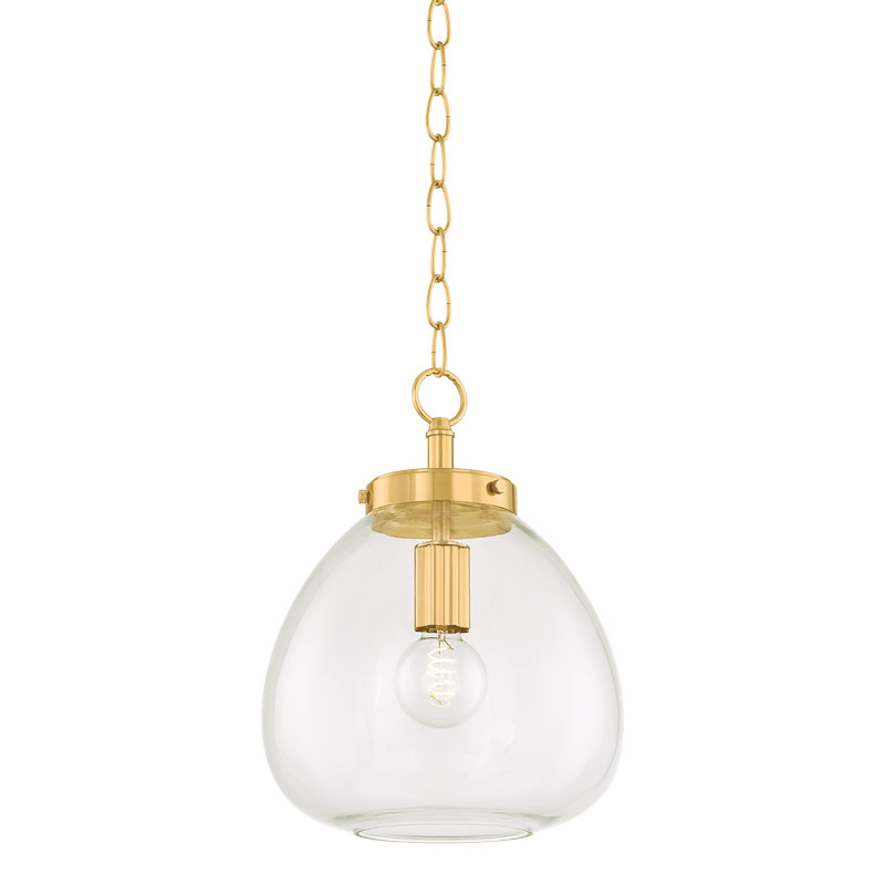 Luminaire suspendu DELLA, Laiton, 12"