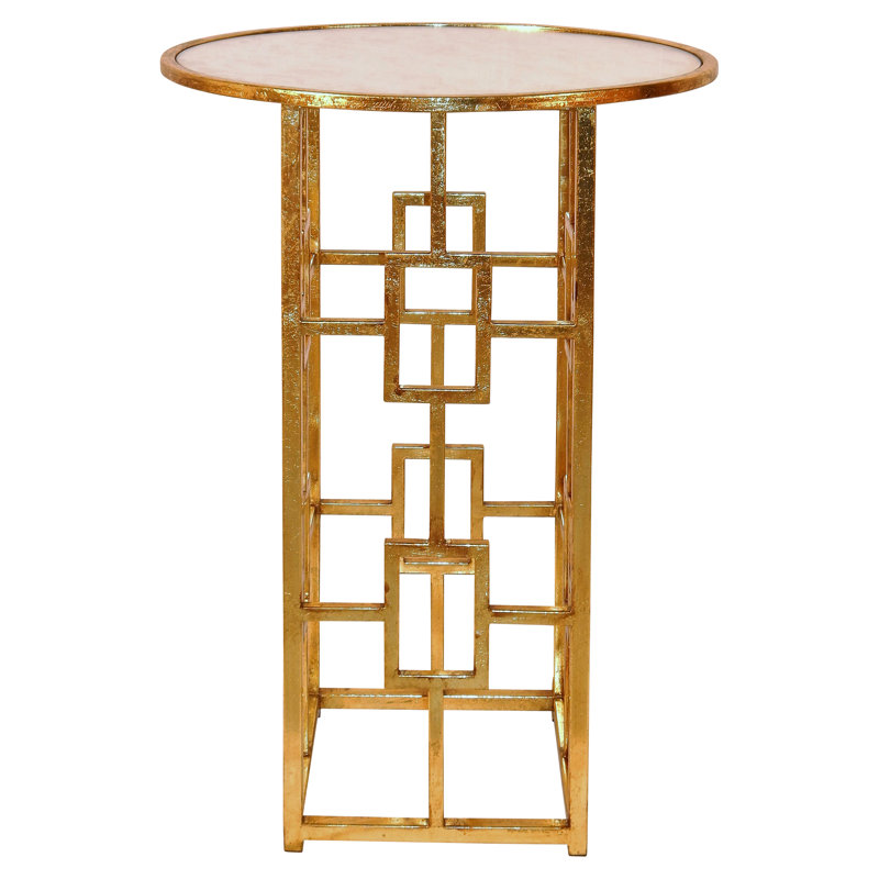 Plaza Stone Frame End Table
