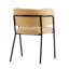 Modern Upholstered Dining Chair Set Of 2-Yellow