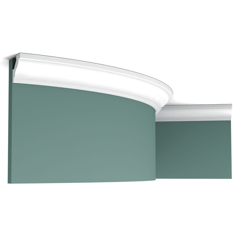Flexible White Polyurethane Crown Moulding 1.13" x 78.75"