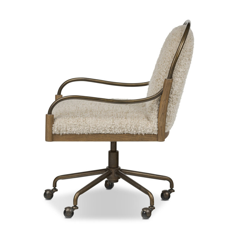 Demi Swivel Office Chair, Ivan Stone