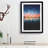 Standing Beneath the Moon in Abstract - Picture Frame Graphic Art Print-55729811-55729812