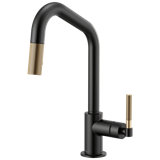 Litze® Pull-Down Faucet with Angled Spout and Knurled Handle