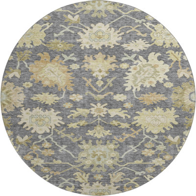 Premium Machine Washable Gurubaksh AMF1150 Global Rug